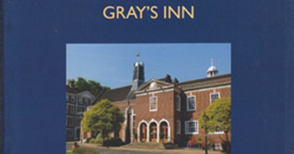 Grey Inn An Illustrated History of Gray's Inn Published | News